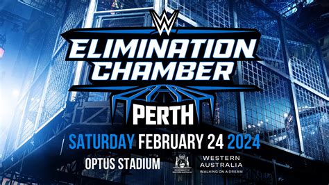 wwe perth time|when does elimination chamber start.